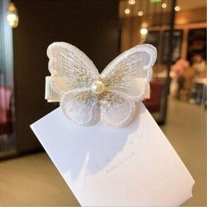 Butterfly Hair Clip Barrette Fashion Wedding Women's Accessory  (1) Prom Formal